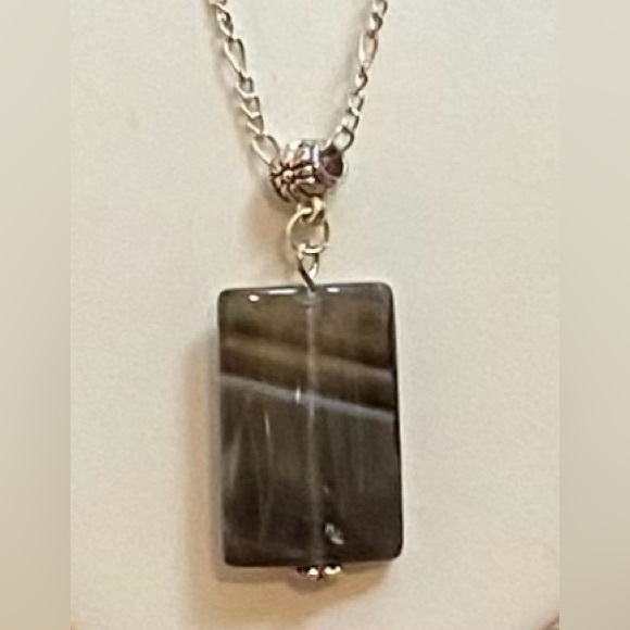 NEW Genuine Sardonyx gemstone necklace - Picture 2 of 6